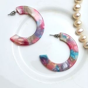 💫5/$25 Cotton Candy Acrylic Earrings